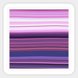 Pink and Purple Stripe Pattern Sticker